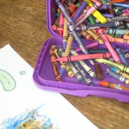 Recycle Crayons, Green Coloring